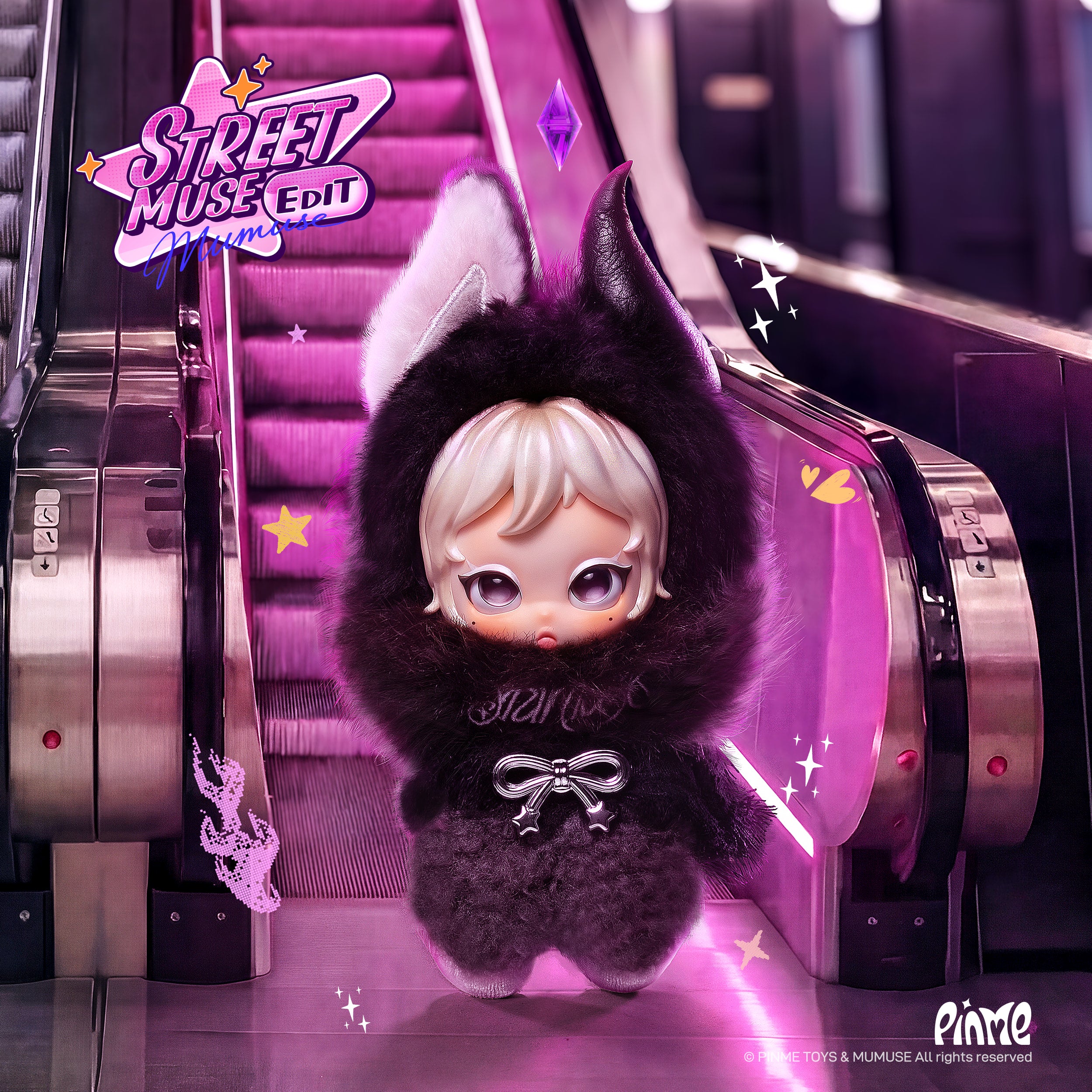Street Muse Edit - MUMUSE Blind Box Plush Pendant - PINME